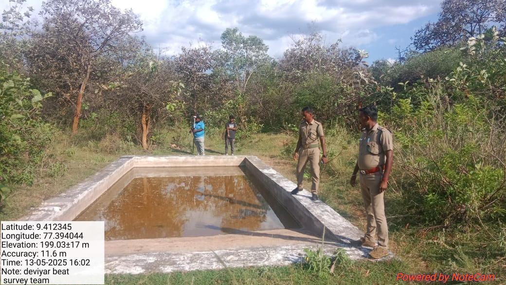 DGPS Survey in Forest Region